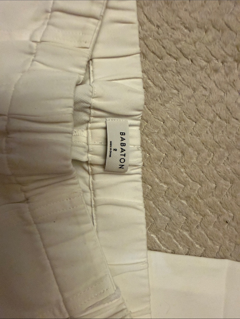 Babaton White Women’s Pants